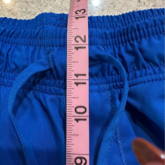 Revolution blue scrubs drawstring elastic waist pants. Size M - Picture 13 of 13